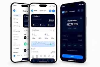 develop a secure and scalable mining app for both android and IOS