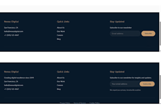 fix HTML CSS javascript bugs on your website