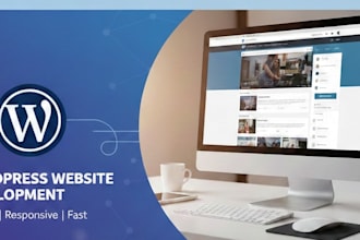 develop wordpress website with elementor plugin