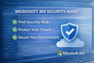 perform a microsoft 365 security audit and hardening