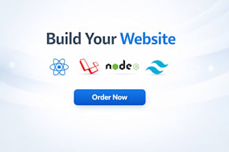 build a modern responsive website