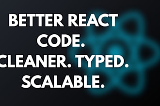 refactor your react and typescript code