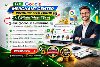 optimize product feed for google merchant center fix shopify product feed errors
