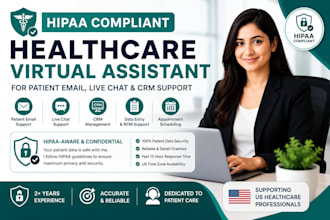 be your hipaa compliant virtual assistant for patient support and CRM managment