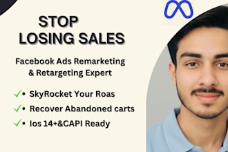 install facebook pixel, capi and run retargeting ads