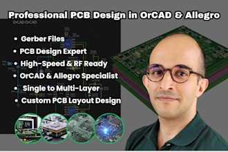 design pcb boards in cadence orcad and allegro pcb software