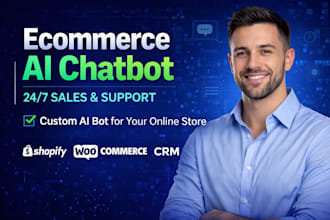 build an ai chatbot for your shopify or ecommerce store