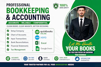 provide professional bookkeeping services using xero