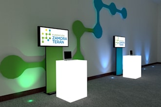design professional event signage, environmental graphics and event branding