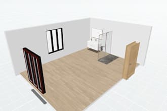 3d modelling renders and floor plan