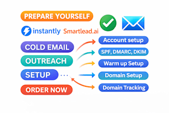 setup instantly ai for inbox warmup and cold email outreach