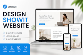 do showit website showit template landing page showit