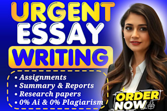 do urgent essay writing, 400 to 8000 words essay as an essay writer
