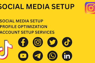 setup your professional social media profile