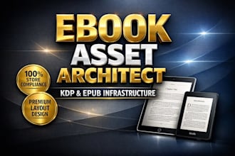 do professional ebook formatting and kindle layout design for KDP and epub