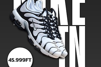 design custom sneaker and streetwear instagram promo posts