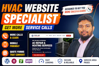 build a high converting hvac contractor website