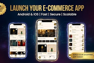 develop a professional flutter ecommerce mobile app