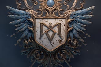 design a unique fantasy logo for your brand