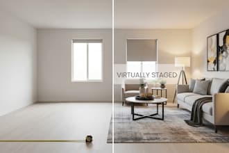 virtually stage empty rooms to boost real estate sales