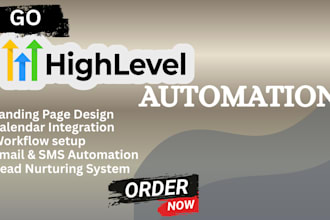 build a gohighlevel appointment booking funnel with automation