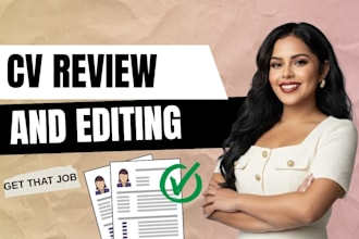 revisaré tu CV o lo editaré