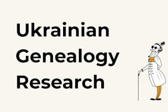 research your ukrainian genealogy and family history