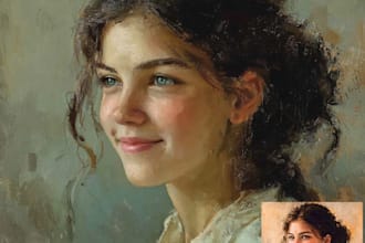 paint landscape in real oil painting on free shipping