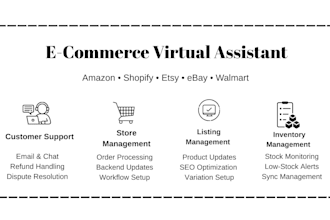 manage your ecommerce store and customer support