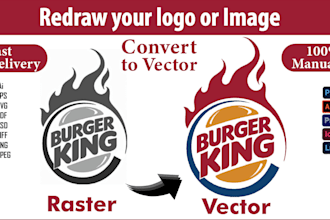 vector tracing, vector logo, image to vector, vectorize image and png to vector