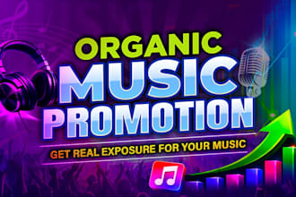 do organic music promotion on spotify for real exposure
