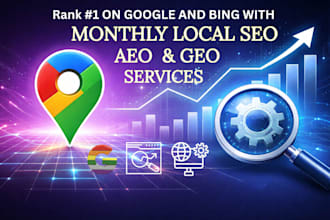 provide affordable organic monthly local SEO optimization