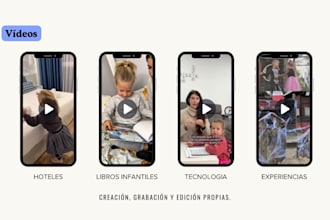 be your authentic ugc video creator for tiktok and reels spanish