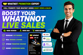 promote whatnot shows boost whatnot views and sales with promotion