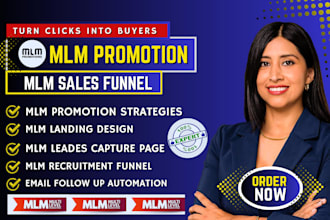 setup mlm promotion, mlm sales funnel, affiliate recruitment, mlm sales funnel