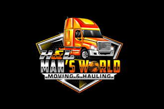create wonderful and excellent logistic logo design