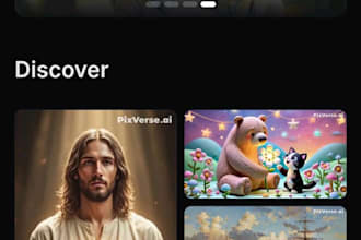develop ai video generator app, ai image maker app, ai photo editor like flimora