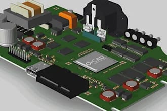 iot pcb design schematic high speed layout, multilayer pcb rf routing and gerber