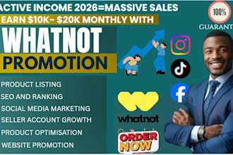 set up and optimize your whatnot store for high sales and growth