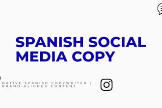 write engaging and persuasive spanish social media captions