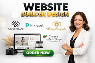 do squarespace pixieset wedding photographer portfolio creative website design