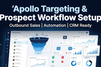 configure apollo io automation targeting and prospect research workflow