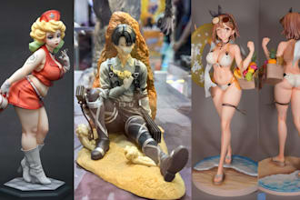 3d print and paint custom action figure anime figure miniature in resin printing