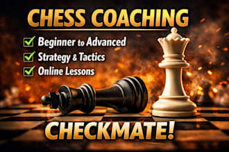 teach you chess from beginner to expert