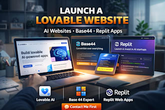 lovable website, base44 expert, lovable ai, base 44, replit