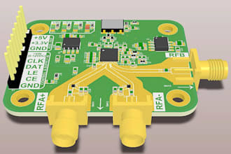 automotive pcb engineering, rf circuit, pcb board design and circuit schematic