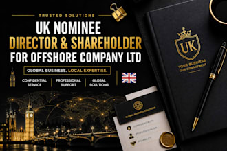 provide UK nominee director and shareholder for offshore company ltd