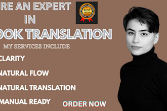 translate your book or ebook professionally and accurately