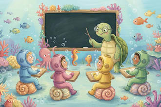 design children story book illustration and children book illustration