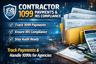 track contractor payments and 1099 compliance for agencies